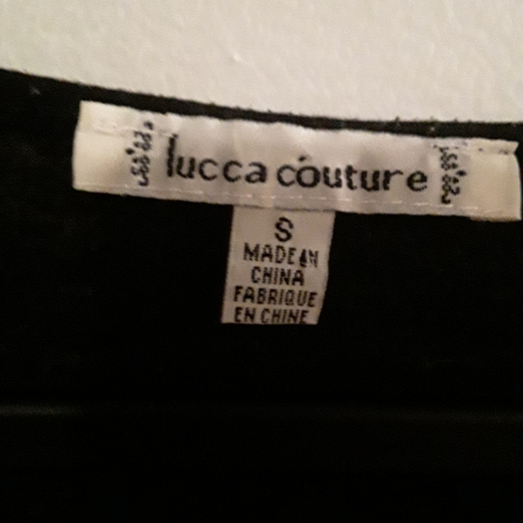 Luca Couture Women's See-Through Mid-Sleeve Tee - Picture 8 of 11